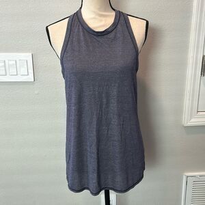 Lululemon Cool Racerback Blue Tank Top Size 8